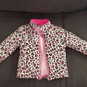 Healthtex 3T leopard jacket